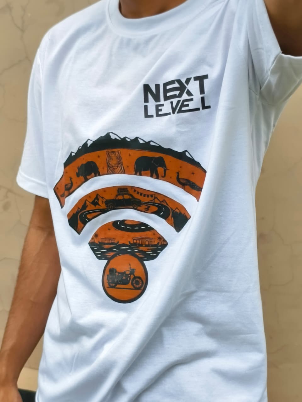 Nature inspired Wifi tee